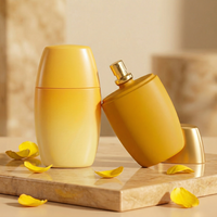 Flacon de parfum en verre de luxe élégant et moderne de 90 ml avec bouchon en plastique Anding