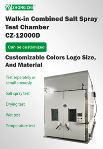 CZ-12000D индивидуальная прогулка в солевой спрей и влажность, экологическая испытательная камера, имитирующая КОРРОЗИОННОЕ состояние морской атмосферы - Product Image 6