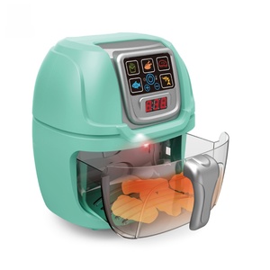 Freidora de Aire de Juguete para Niños, Accesorios de Cocina de Juego con Comida de Juguete que Cambia de Color, Set de Cocina de Juego con Sonido y Luces - Product Image 2