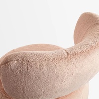 Fauteuil de sol rose matelassé, confortable, simple et pour les loisirs, nouveau Design,