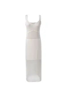 새로운 중공 파티 원피스 생일 복장 여자 숙녀 공식 드레스 캐주얼 섹시한 여름 여성 드레스