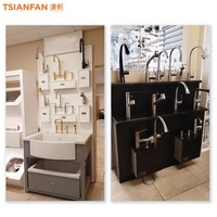 Présentoir de robinet sur pied, Stand personnalisé pour lavabo, salle de bains, pour exposition sur pieds