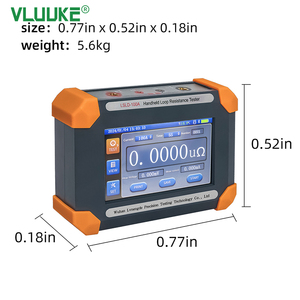 VLUUKE-Probador de resistencia de bucle de mano, disyuntor electrónico de 220V, resistencia de contacto, V - Product Image 6