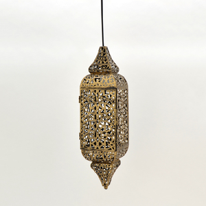 Lanterne industrielle vintage au <span class=keywords><strong>maroc</strong></span> en <span class=keywords><strong>fer</strong></span> <span class=keywords><strong>forgé</strong></span>, lanterne à Led, décoration intérieure, luminaire décoratif de maison, métal - Product Image 1