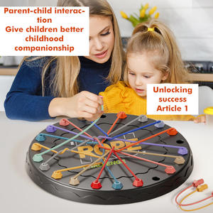 नए थोक बच्चों के मस्तिष्क खिलौना विवाह रस्सी खेल विकसित करते हैं तर्क प्रशिक्षण इंटरैक्टिव प्रतियोगिता बोर्ड खेल - Product Image 4