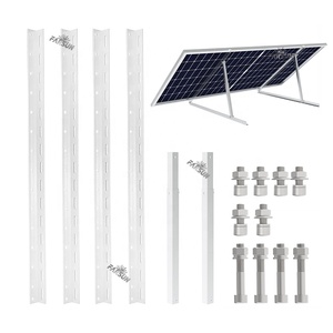Structure de montage FarSun pour panneaux solaires sur toit, trépied réglable en aluminium triangulaire - Product Image 3
