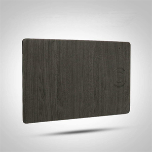 Alfombrilla de Ratón Inalámbrica Universal de Cuero PU de Alta Calidad, Novedad <span class=keywords><strong>2021</strong></span>, con Logotipo OEM para Promociones Empresariales y Bodas - Product Image 5