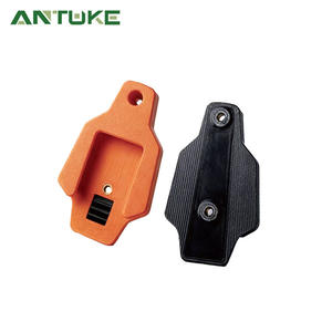 Adaptador para portabotellas de agua para bicicleta plegable, accesorio de ciclismo ligero y plegable de nailon naranja y negro - Product Image 2