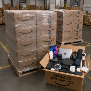 Boîtes <span class=keywords><strong>mystères</strong></span> d'électronique 10 kg – Assortiment de smartphones, tablettes, moniteurs d'activité et enceintes pour revendeurs en dropshipping - Product Image 1