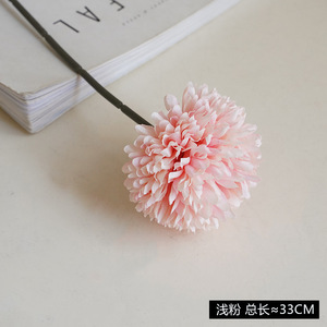 Fleur de chrysanthème artificielle haut de gamme pour décoration de maison et d'hôtel, bouquet DIY, boîte cadeau, matériel floral en gros - Product Image 6