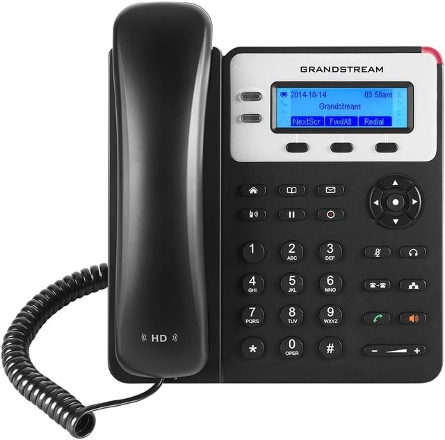 Grandstream GXP1625 IP Phone 6-Pack Dual SIP Accounts, HD Audio Call-Waiting PoE IP phone GXP1625