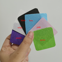 Nouvelles lingettes de dissolvant de vernis à ongles de marque privée en forme de cœur noir Logo personnalisé coloré sans peluches