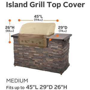 Housse de barbecue d'extérieur coupe-vent, imperméable, anti-poussière, anti-neige et anti-soleil avec accessoire de grille intégré, type sac - Product Image 5