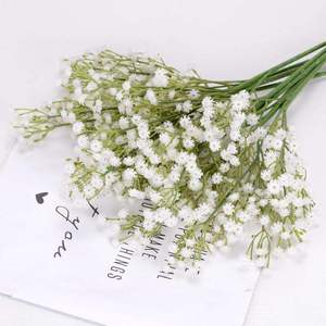 Flor Artificial de Gypsophila Blanca de Alta Calidad con Tacto Realista de 52 cm, Moderna y Ecológica para Decoración de Bodas - Product Image 2