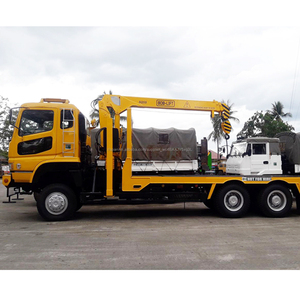 5t brazo telescópico autocargador montada sobre camión grúa <span class=keywords><strong>con</strong></span> gato alto - Product Image 2
