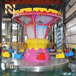 Giostra a Tema Cartoni Animati Nova Rides: Sedia Volante in Fibra <span class=keywords><strong>di</strong></span> Vetro per Bambini, Divertente Attrazione da Parco Divertimenti - Product Image 1