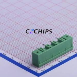 KF2EDGRM-7.62-4P Plug-in Terminal Block Bent Lead Through Hole,P=7.62mm Board-to-Board / Socket Closed Screw Fixing 1x4P 7.62mm - Product Image 2