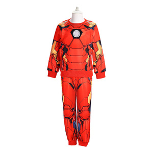 Ropa <span class=keywords><strong>de</strong></span> estar <span class=keywords><strong>de</strong></span> Iron Man para <span class=keywords><strong>los</strong></span> más pequeños: Conjunto con estampado <span class=keywords><strong>de</strong></span> armadura para disfraces diarios y juegos informales - Product Image 4