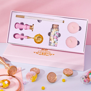 Nhựa sơn mài con dấu Set DIY sáp con dấu tem và dập nổi tem cho bản đồ hộp và con dấu bản đồ cho DIY dự án - Product Image 3