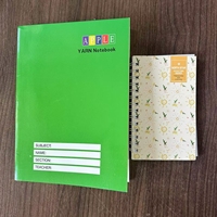 Vente en gros de cahiers scolaires et de bureau A5 et B5 Couverture de papier à lettres lisse avec 60 feuilles intérieures pour étudiants et professionnels