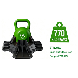 No-DIG Dễ dàng cài đặt nhựa khối sàn nền tảng hệ thống cho căn hộ & tầng thượng sàn - Product Image 4