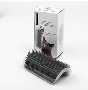 Commercio all'ingrosso prodotti per animali domestici PP materiale montato a parete Pet toelettatura massaggiatore gatto prurito sollievo e rimozione dei peli per gli animali domestici di cani e gatti - Product Image 6