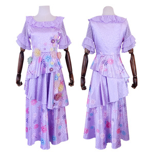 Costume da Cosplay di Encanto Mirabel Isabela Camilo Pepa, Poncho per Halloween - Product Image 2
