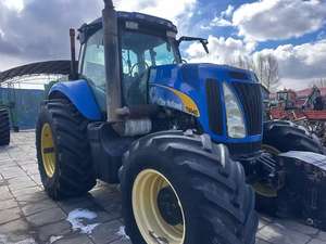 Tracteur d'occasion/d'occasion/d'occasion/neuf 4X4wd New Holland avec chargeur T6080 et matériel agricole à vendre machines agricoles - Product Image 4