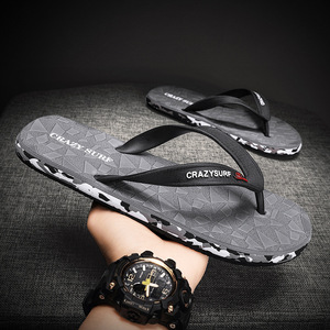 Chanclas Crazysurf para Hombre, Antideslizantes, Deportivas, para Interiores y Exteriores, Sandalias de Playa con Suela de EVA, Diseño Estampado, Punta Abierta - Product Image 2