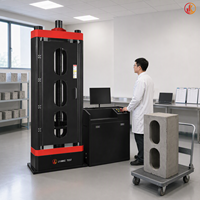Máquina Automática para Pruebas de Presión en Conductos de Humos, 300kN, Probador de Compresión para Conductos de Ventilación de Hormigón Prefabricado