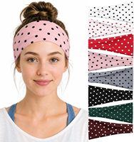 Bandeau noué personnalisé en tissu imprimé, bandeau pour cheveux, usine OEM ODM, vente en gros, logo, accessoires de mode pour femmes, fabricant