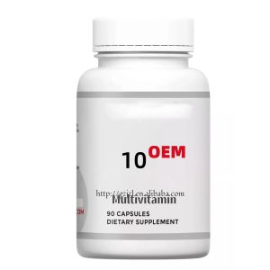 10 suplementos multivitamínicos para la salud 60 cápsulas sin OMG sin gluten soporte inmune y proporcionar energía cápsulas de vitaminas - Product Image 1