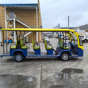 Autobús Turístico Eléctrico Urbano con Batería, Mini Autobús de Turismo con Techo Abierto, Autobús para Recorridos Turísticos y de Entretenimiento, Precio de Fábrica - Product Image 3