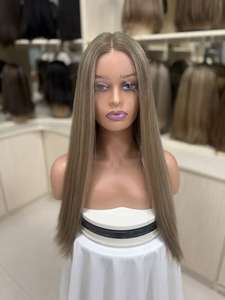 Pelucas de Cabello Humano Virgen al Por Mayor con Frente de Encaje Suizo HD, Transparentes y Transpirables, con un Aspecto Natural, Tallas S, M, L - Product Image 5