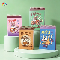 Cahier à spirales personnalisé pour l'école, couverture en papier personnalisable, papeterie de bureau pour étudiants