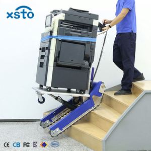 Escalador de escaleras 300Kg Robot de escalada Carro plegable <span class=keywords><strong>Climer</strong></span> manual Objetos pesados en movimiento Carro apilador de aluminio Tirador - Product Image 4