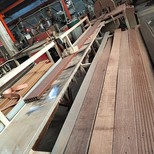 Planche à roulettes pont à vapeur de marque plaque arrière transparente wpc platelage ligne de production extérieure - Product Image 6