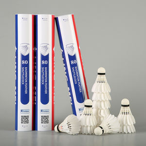 Große badminton lieferant <span class=keywords><strong>rsl</strong></span> weiße gans feder federball - Product Image 3