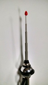 Antenne de style Plc à pointe rouge compatible avec Mercedes <span class=keywords><strong>190sl</strong></span> Classic 356 pour produit sous garantie - Product Image 2