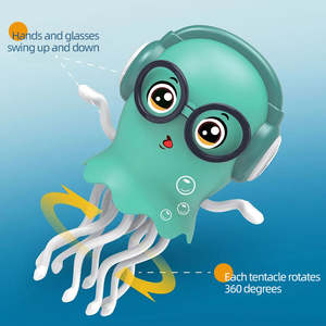 الأكثر مبيعًا: أخطبوط كهربائي راقص سحري من KSF، لعبة تعليمية بلاستيكية لتزيين المكتب، حيوانات أليفة إلكترونية مبتكرة ليوم الطفل - Product Image 6