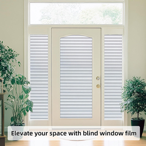 Copertura Non adesiva vetro persiane soggiorno finestre tutto il giorno protezione Privacy elettricità statica pellicola decorazione per la casa - Product Image 4
