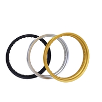 Roue arrière 16x1.85 pour Surron Light Bee X LBX Segway X260, moyeu en aluminium anodisé CNC, pièces haute performance pour moto électrique tout-terrain