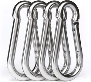 Ağır paslanmaz çelik 304 karabina klip karbon yaylı kanca-üstün kaliteli ürün - Product Image 1