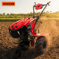 Tractor de Arrastre Directo a Gasolina de Alta Calidad Personalizado con Cuchillas de Acero Aleado y Kit de Repuestos Gratis para Proveedores de Granjas Grandes
