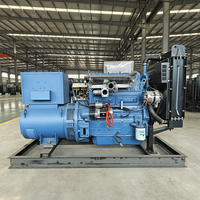 Generator Diesel Tipe Terbuka Lengkap Dengan Kabinet Kontrol Standar, Tangki Bahan Bakar, Rangka Dasar Satu Set Peralatan Tenaga Lengkap