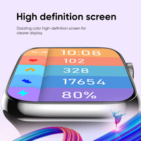 Montre connectée Miccell Wholesale avec grand écran couleur de 2,0 pouces, notification de messages en temps réel, détection de santé, appel intelligent