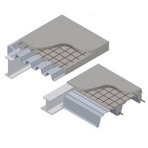 ألواح أرضية معدنية 1025 مغلفة بالغلفنة الساخنة، صفائح فولاذية مموجة للأرضيات - Product Image 6