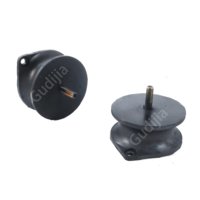 Amortisseur en caoutchouc anti-vibration de compacteur de double rouleau de vente chaude avec des accessoires de rouleau