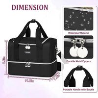 Échantillon Gratuit - Valise de Voyage 4-en-1 Grande Capacité en Aluminium Verrouillable pour Maquillage, Onglerie et Coiffure - Trolley Portable