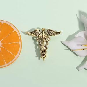 เข็มกลัดเข็มกลัดติดปีกนางฟ้าแบบย้อนยุคแฟชั่นเสื้อผ้าชุดรูปแบบนางฟ้าสำหรับผู้ชายและผู้หญิงปกเสื้อคอเสื้อลายงู - Product Image 4